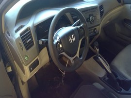 2012 HONDA CIVIC, LX MODEL, 1.8L, VTEC, AT,   A25202
